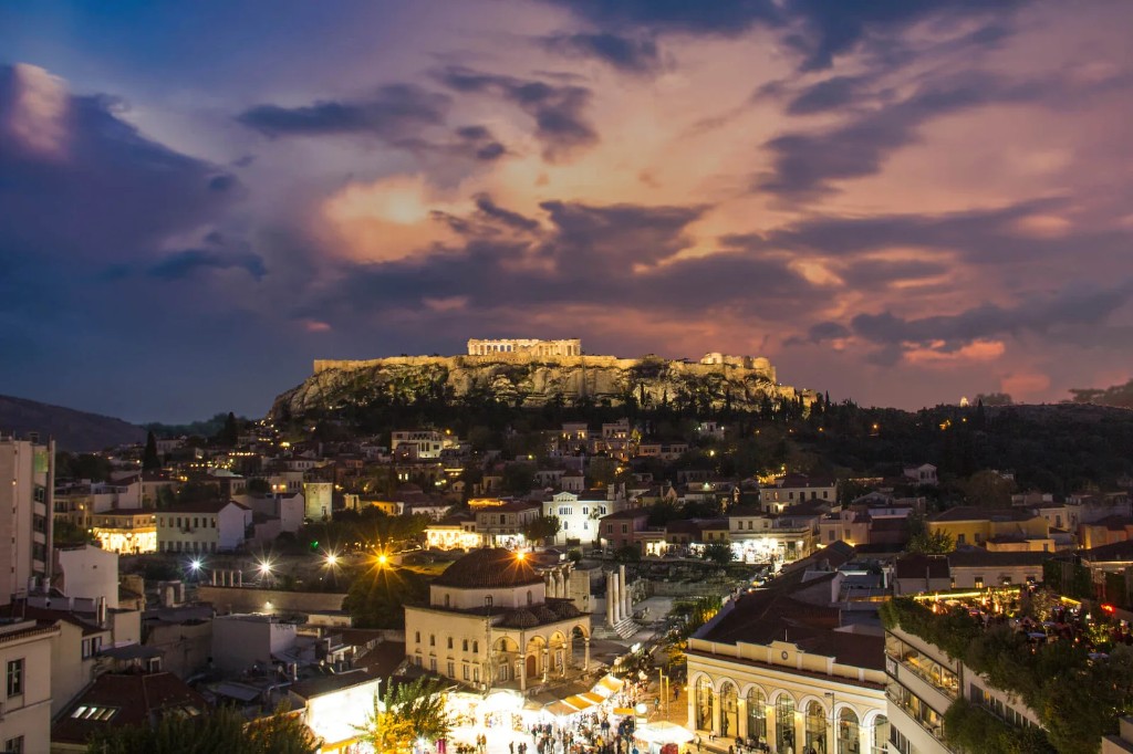 Athens by Night