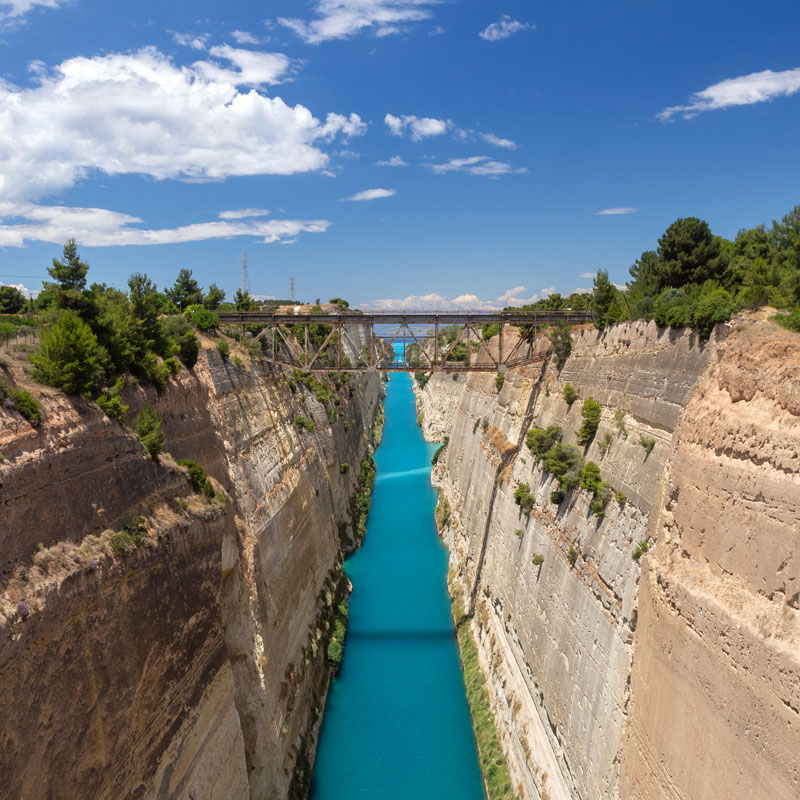 Corinth Canal Trips